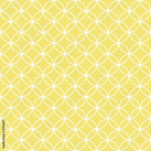 białe koła na żółtym tle geometryczny wzór scrapbook papier