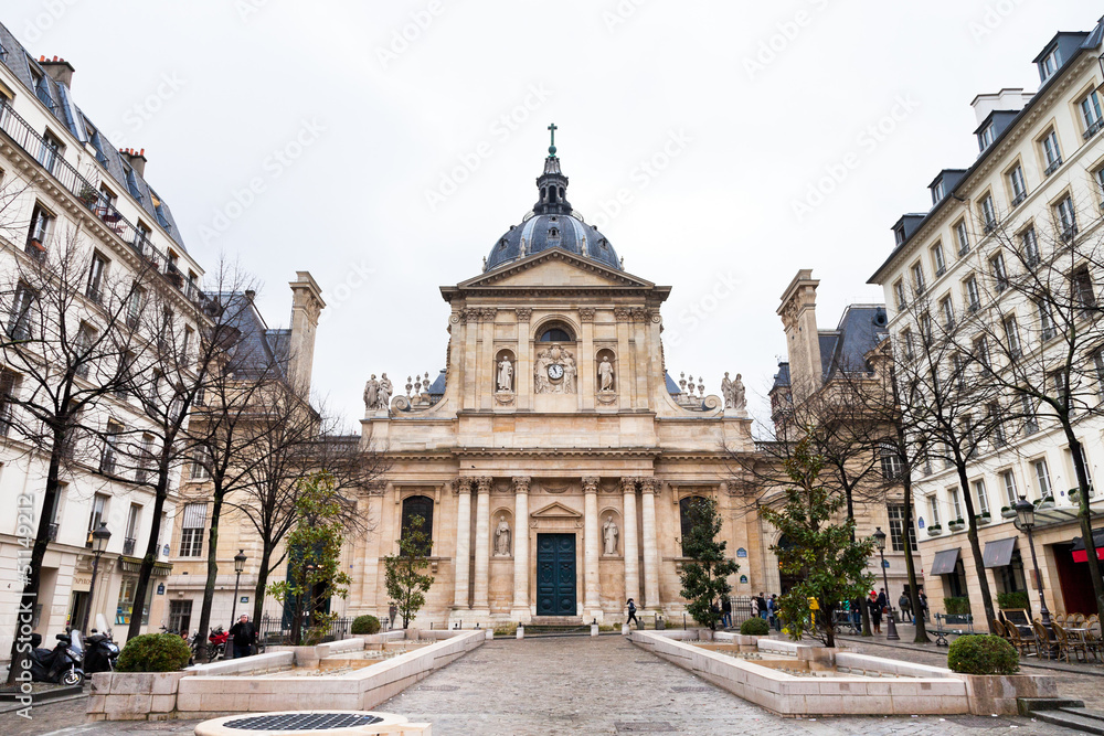 Sorbonne Square in Paris
