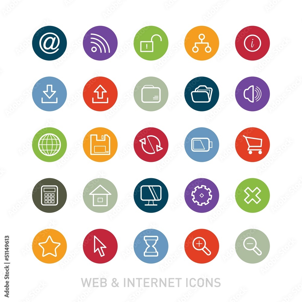 Outlined Web and Internet Icon Set Collections Outlined Web and Internet Icon Set Collections