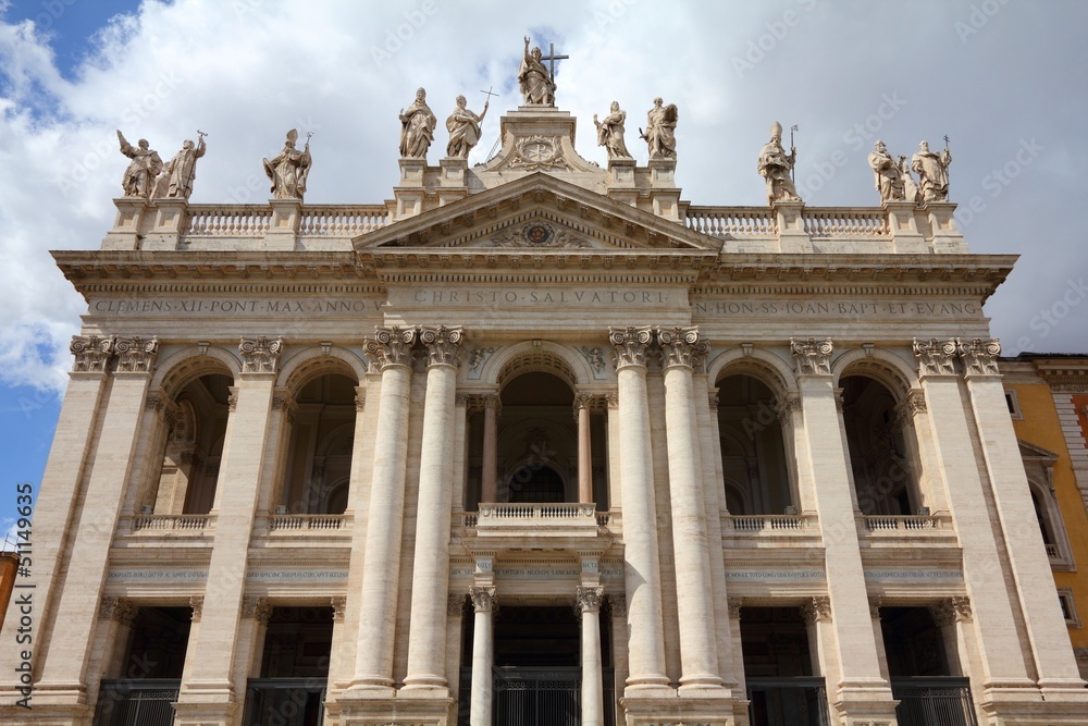 Rome cathedral - Basilica of Saint John Lateran