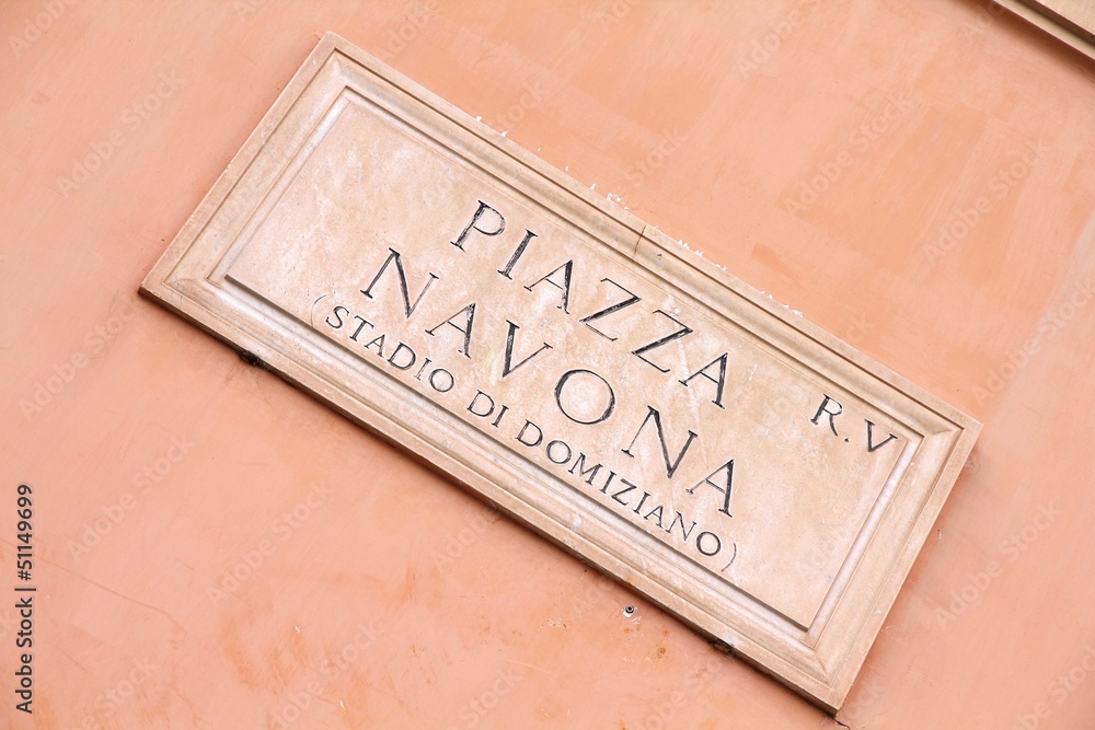 Obraz premium Piazza Navona in Rome, Italy