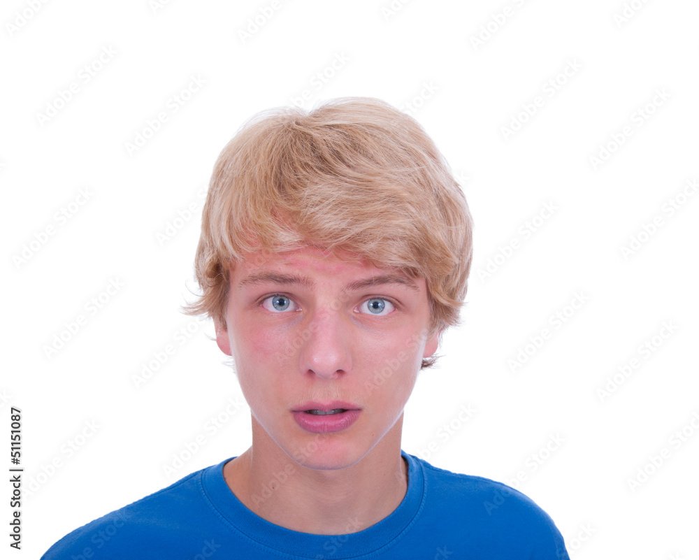 Teenager erstaunt Teenager erstaunt