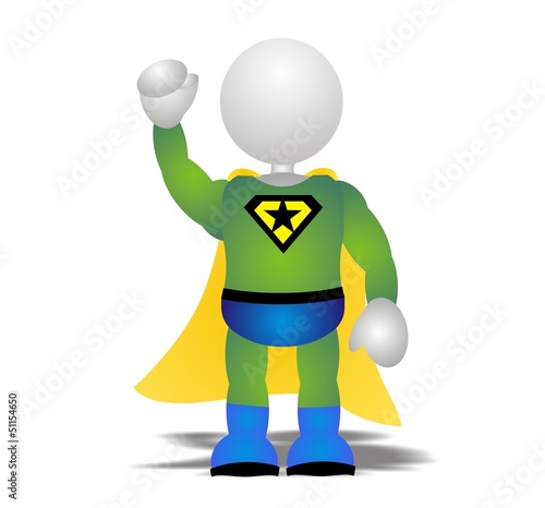 super hero (3D people)