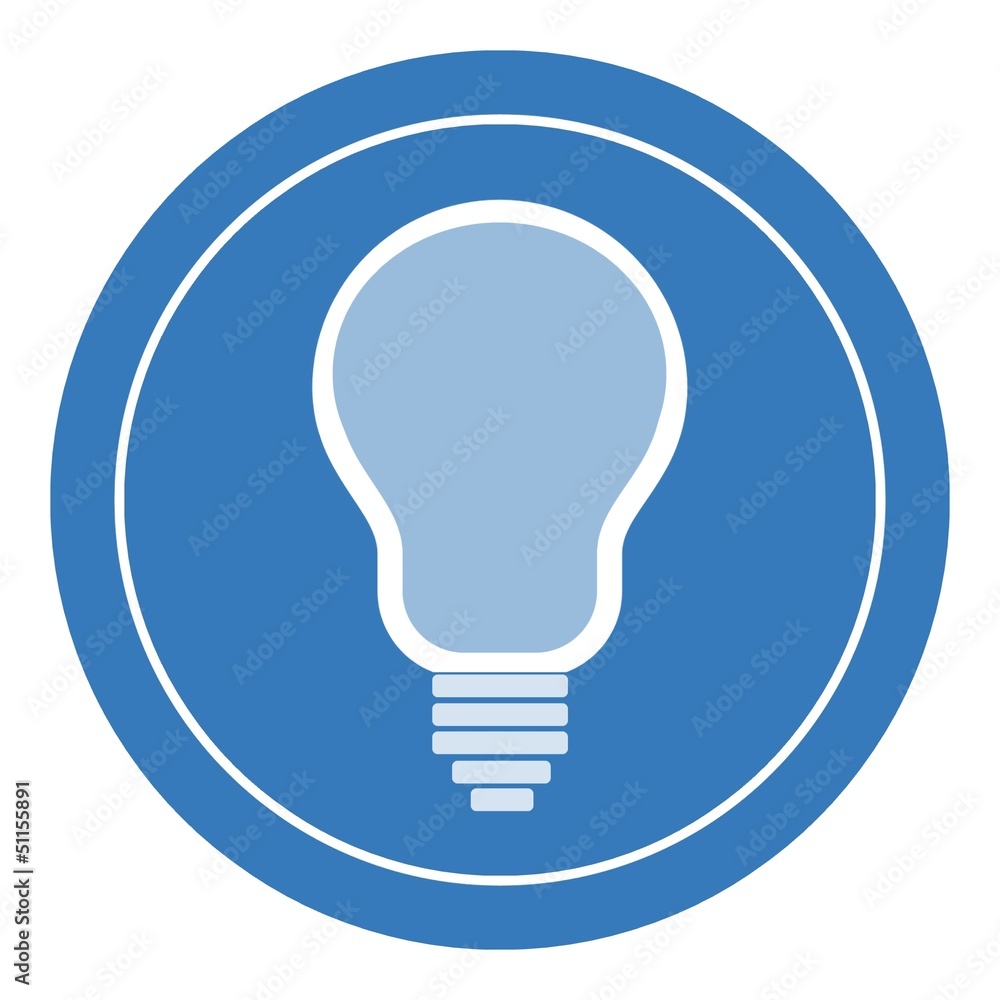 Ampoule électrique dans un panneau Ampoule électrique dans un panneau