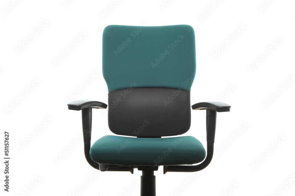 Fototapeta premium Office chair isolated on the white background