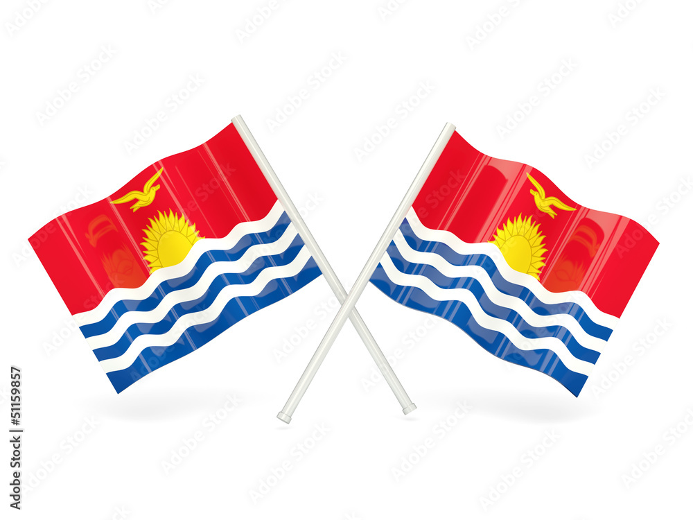 Fototapeta premium Flag of kiribati