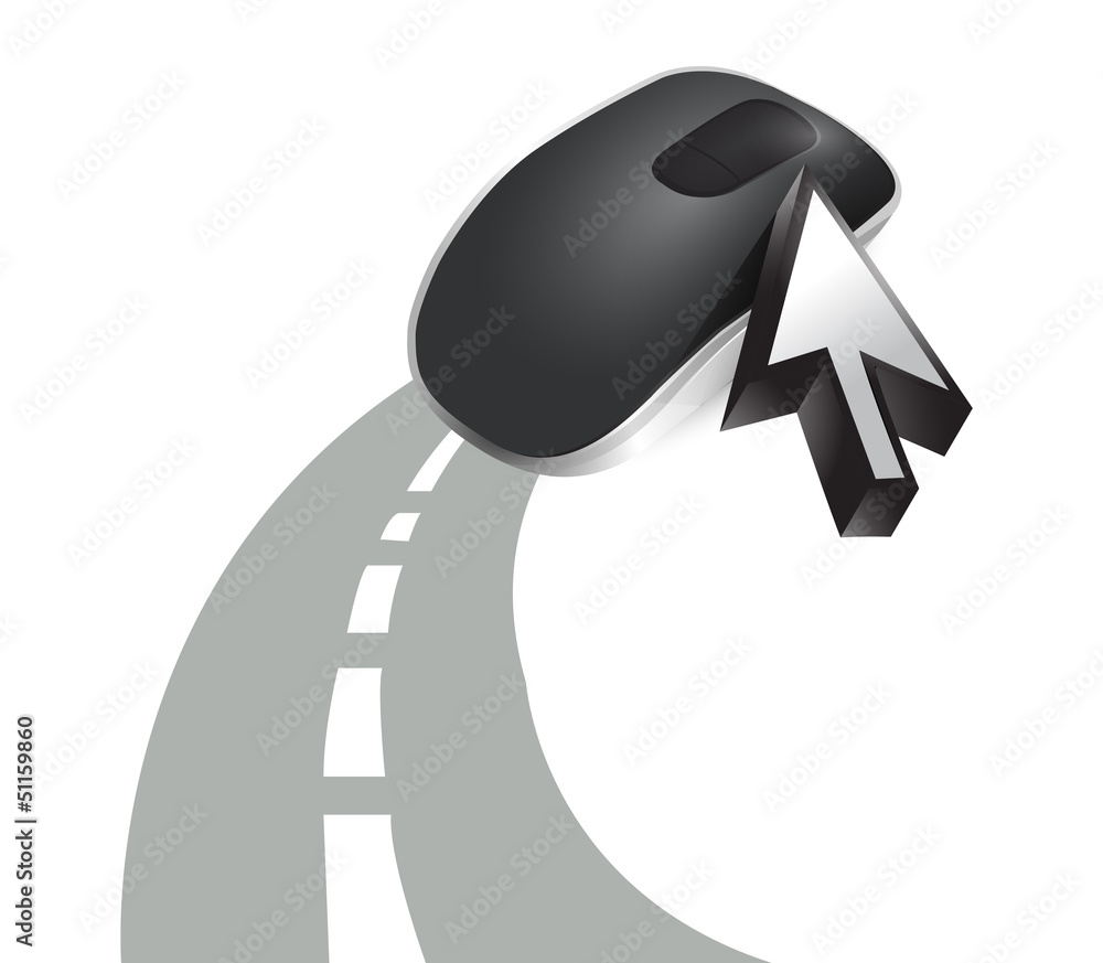 road guide and Wireless computer mouse road guide and Wireless computer mouse