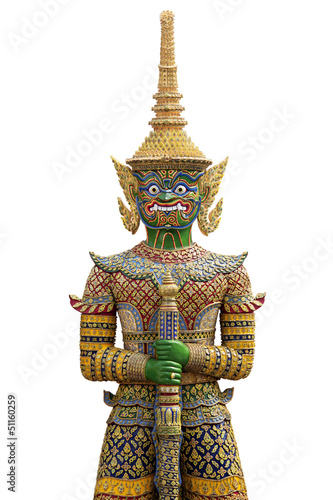Königspalast Tempelwächter, Thailand