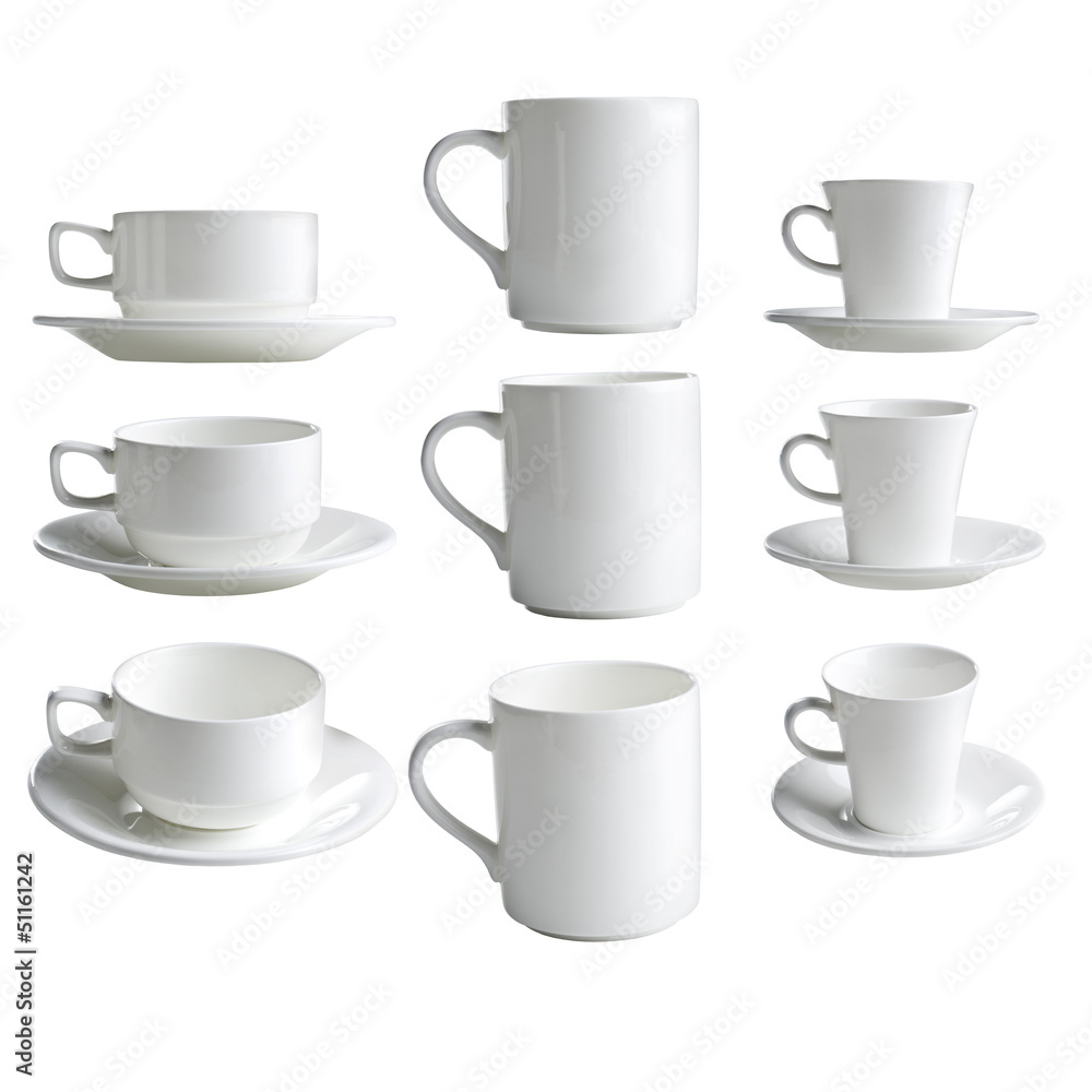 white cups white cups