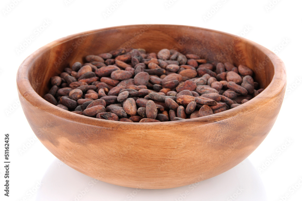 Beans in bowl isolated on white Beans in bowl isolated on white