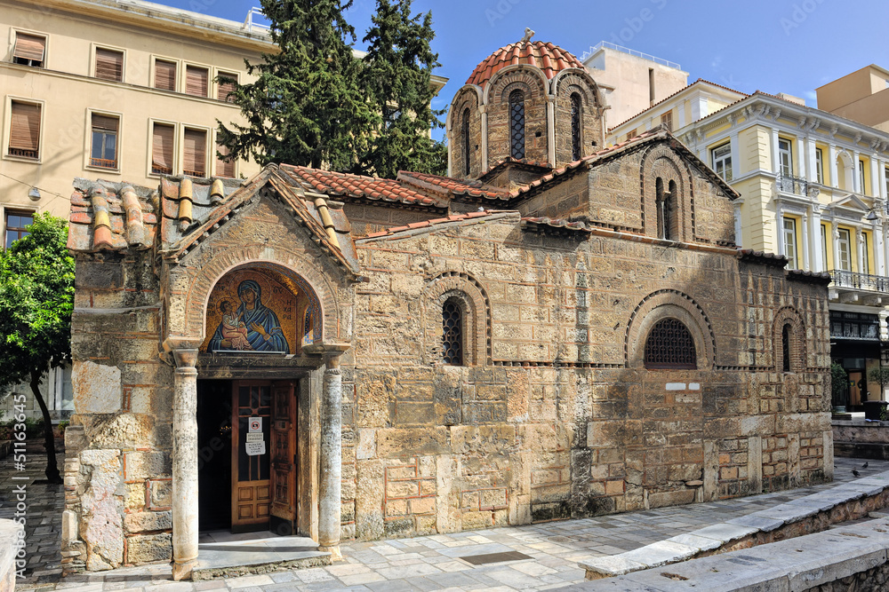 Church of Panaghia Kapnikarea in Athens