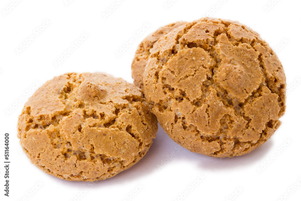 Donut with amaretti biscuits Donut with amaretti biscuits