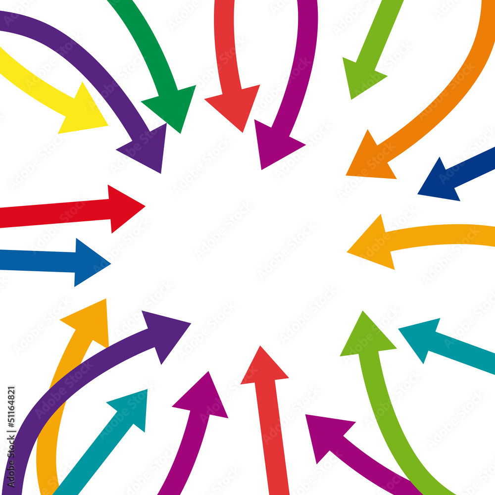 Vector arrows background Vector arrows background