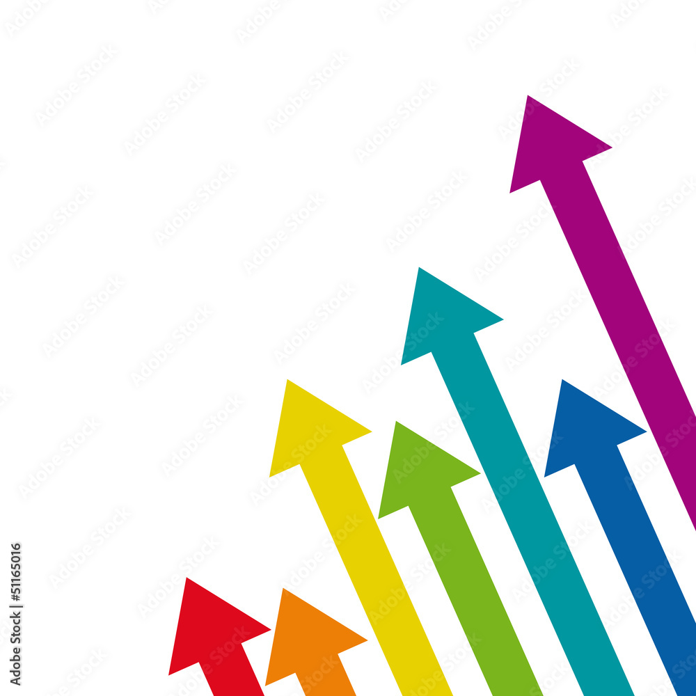 Vector arrows background Vector arrows background