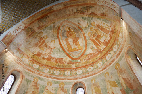 Cripta degli affreschi  interno Basilica di Aquileia