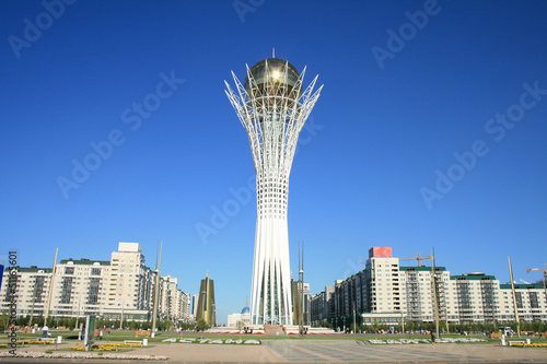 Baiterek - the symbol of the capital, Astana.