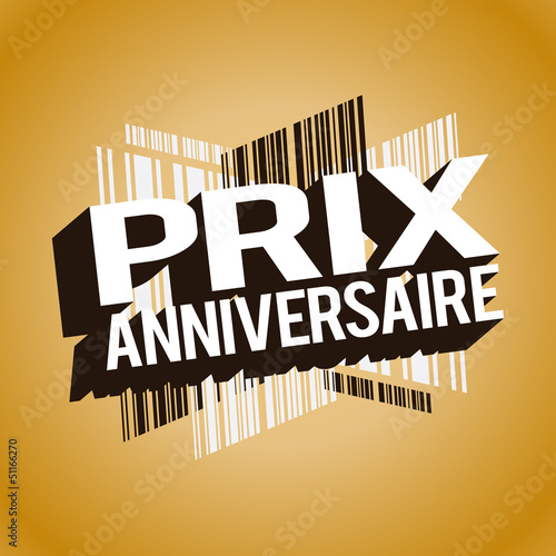 Promo - Prix anniversaire !