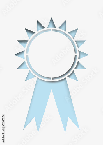 Gütesiegel mit Freifläche