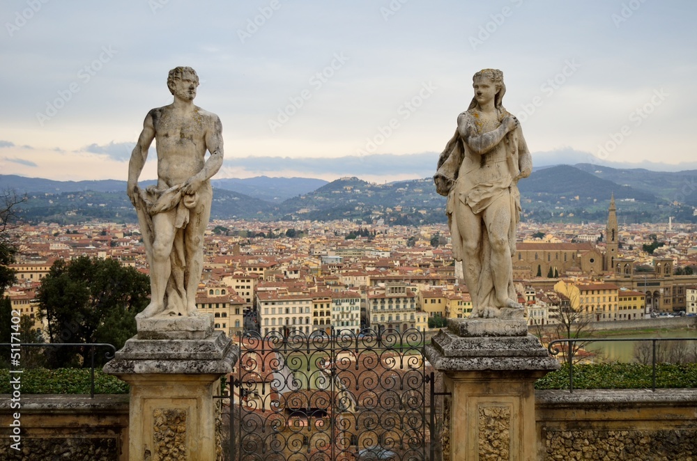 Obraz premium Florence view from Villa Bardini