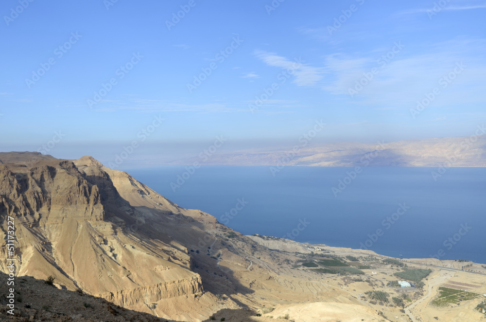 Dead Sea coast.