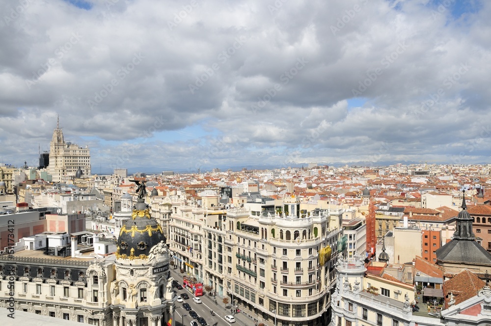 Gran Via, Madrid