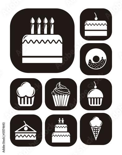 cakes icons