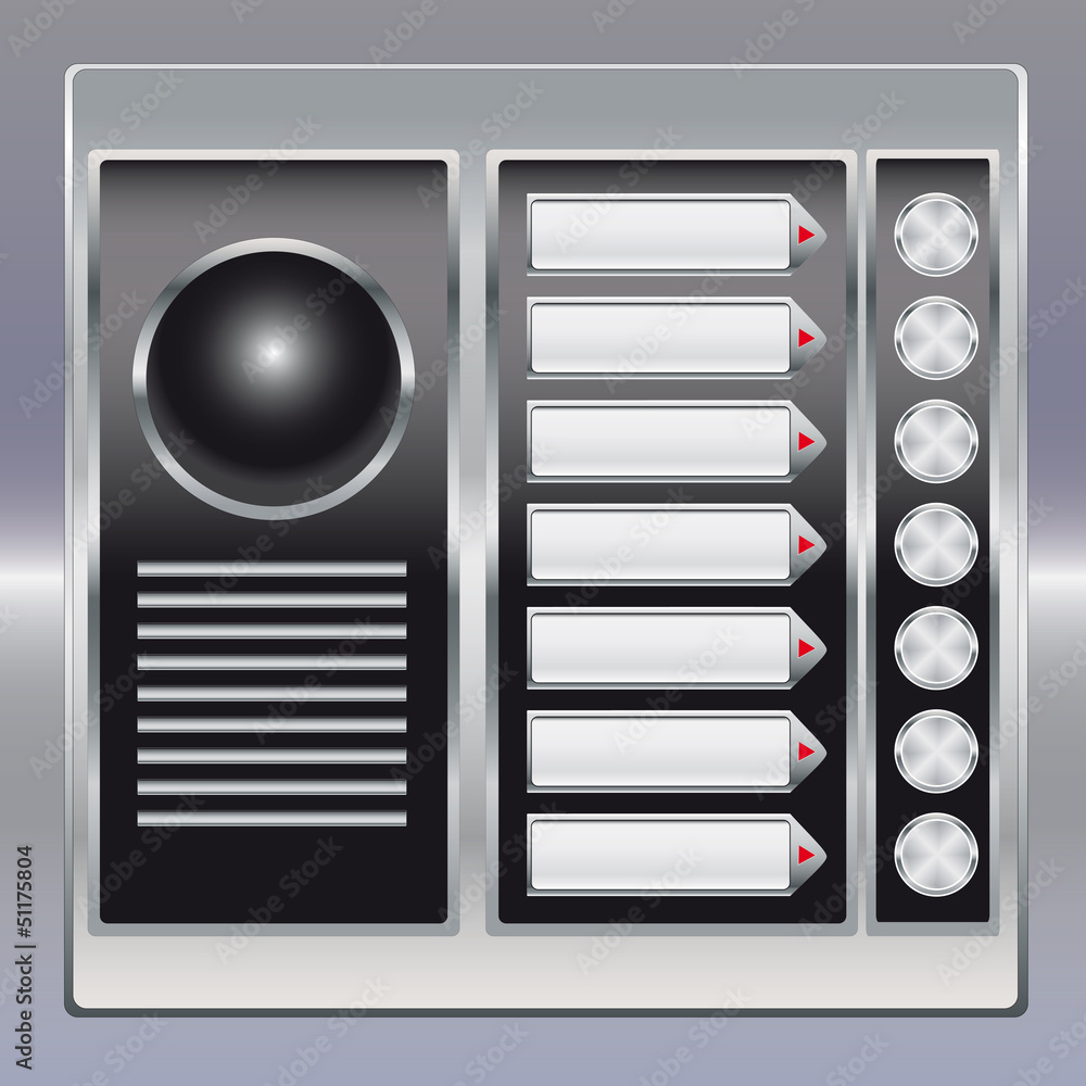 Sprechanlage Stock Vector | Adobe Stock