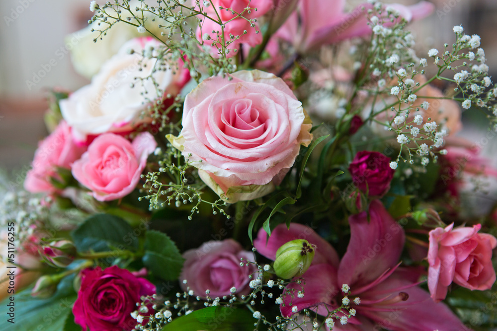 Fototapeta premium Hochstein, Rose, Blume, Straus, Blumenstraus