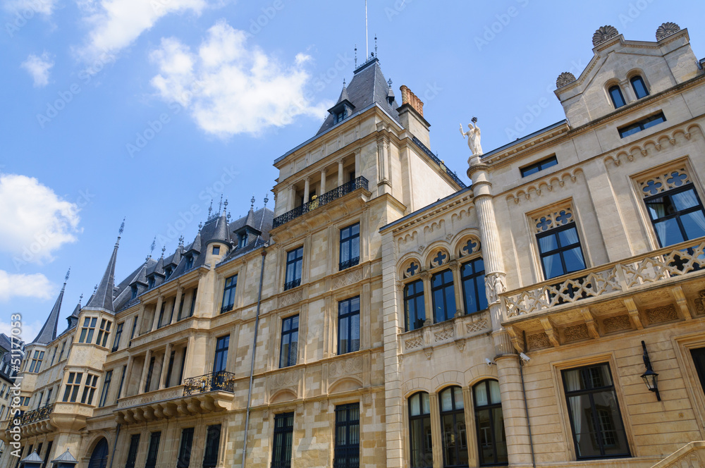 Palais Grand-Ducal in the City of Luxembourg