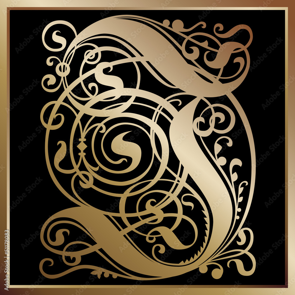 Initial I / J Stock-Vektorgrafik | Adobe Stock