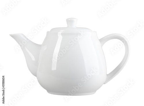White tea-pot