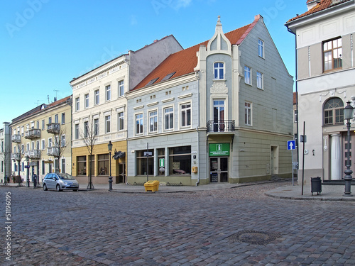 Lithuania. Turgaus Street in Klaipeda
