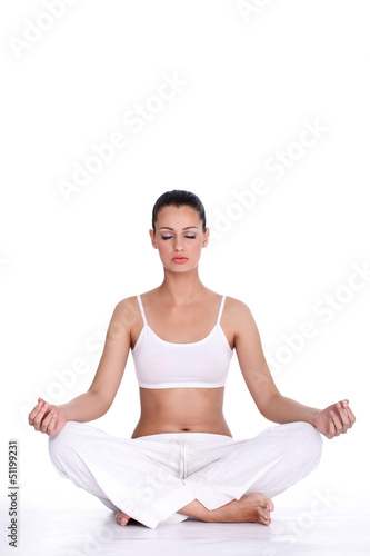 woman meditation
