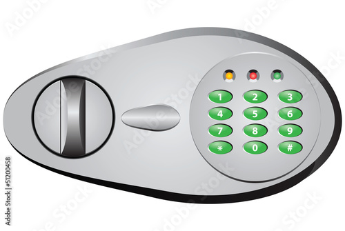 Digital lock for safe