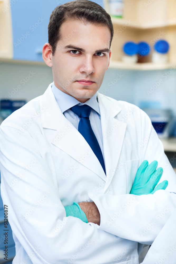 Portrait of a friendly doctor Portrait of a friendly doctor