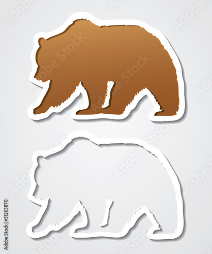 Grizzly bear banner