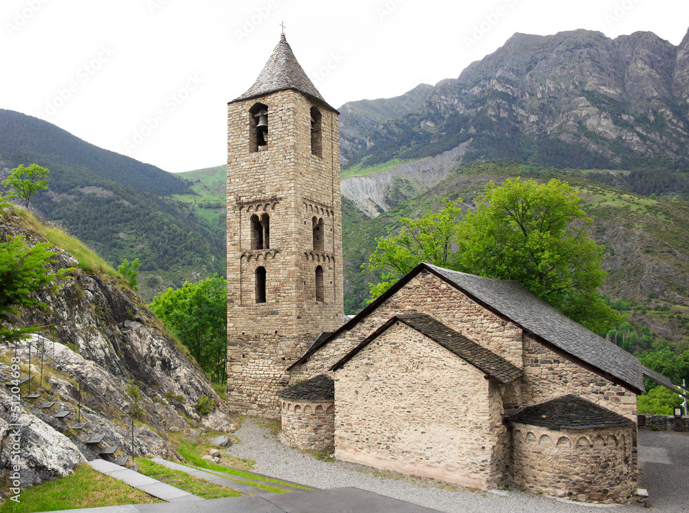 Romanesque church of Sant Joan de Boi in Vall de Boi Romanesque church of Sant Joan de Boi in Vall de Boi