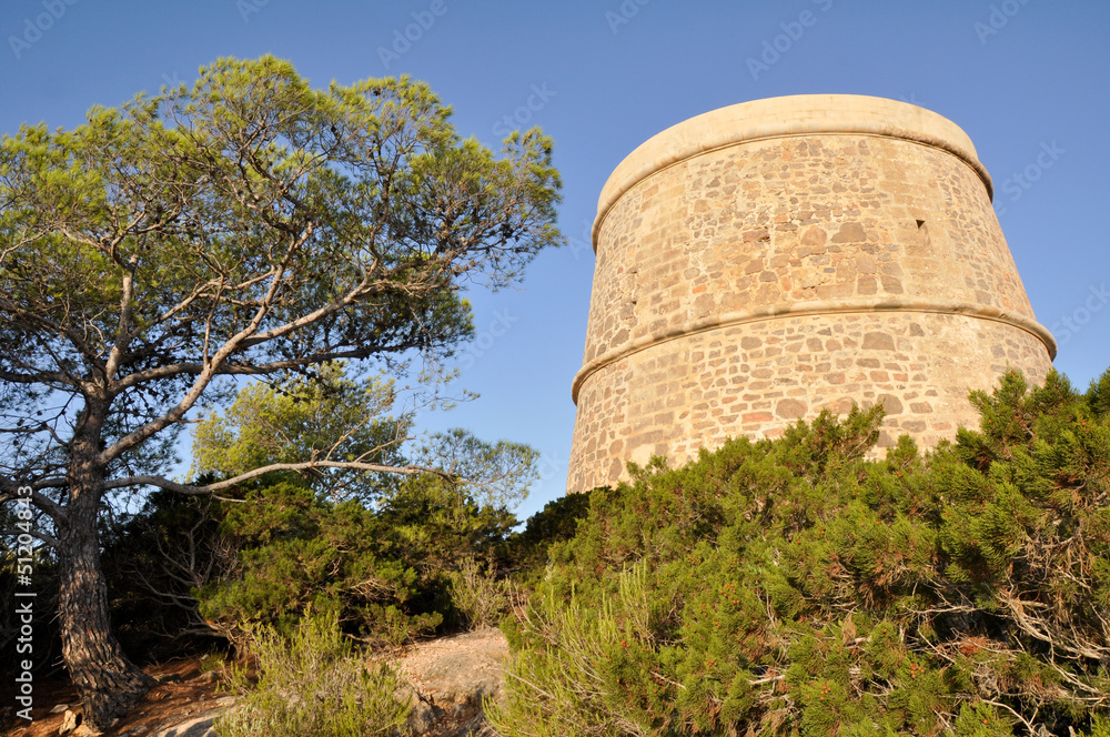 Tower of Den Valls, Ibiza (spain)