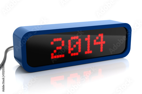 Led display of 2014 year