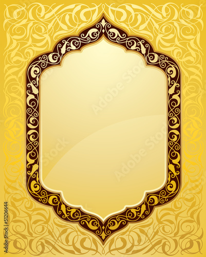 Elegant islamic template design