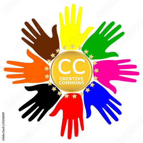 Icon labeled Creative Commons
