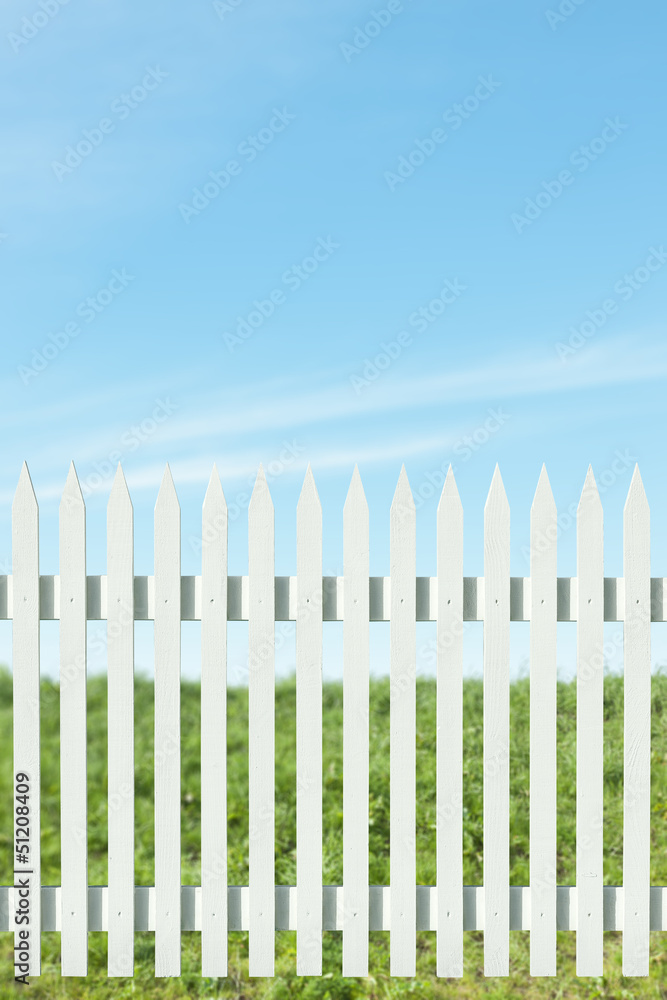 White picket fence White picket fence