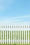 White picket fence