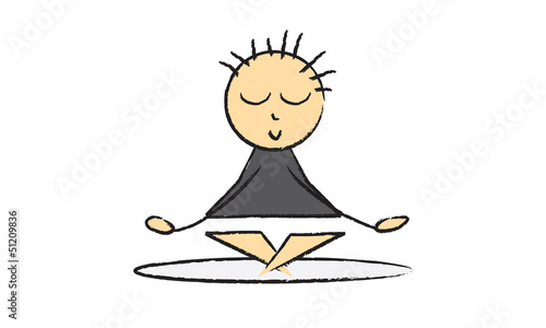 Yoga logo mignon
