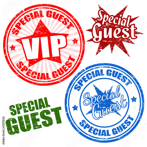 Special guest stamps