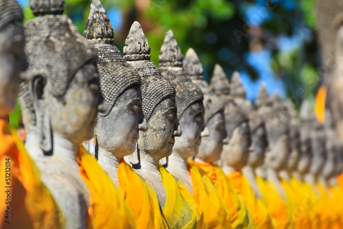 Wat Yai Chai Mongkhon in Ayuthaya province of Thailand photo