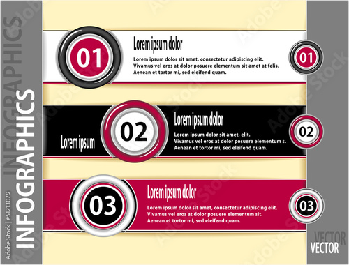 Set modern banners or template of  infographics