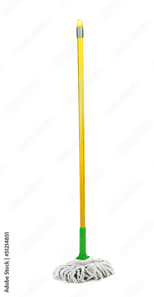 Mop isolated on white Mop isolated on white