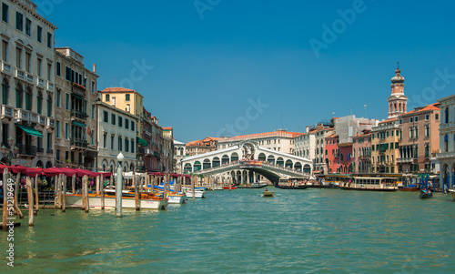 Grand Canal, Venice, Italy © javarman