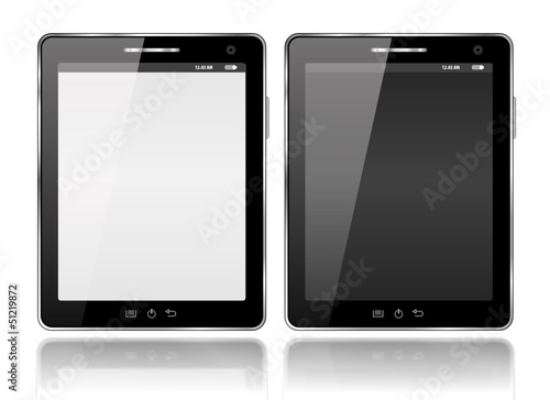 Tablet Computer - schwarz, weiss